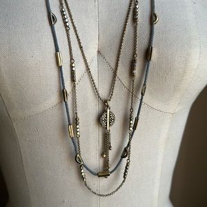 Mint Lucky brand bohemian-style necklace ✨ Festival